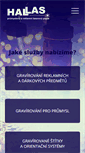 Mobile Screenshot of hallas.cz