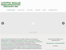 Tablet Screenshot of hallas.at