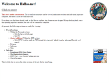 Tablet Screenshot of hallas.net